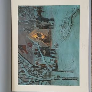 Mort Kunstler Strategy in the Snow Original print #264/1500.